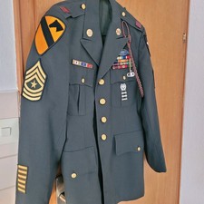 US Army Sniper Uniform Green Dress  Sergeant Major  2.WW Veteran von German Japa