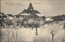 Oberwiesenthal Erzgebirge Oberwiesenthal Rathaus Hotel Marktplatz