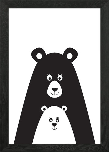 Kinder gerahmtes wandbild - kinder,