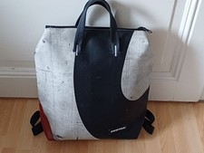 Freitag Rucksack Tasche F201 PETE Backpack Laptop Messenger schwarz weiß rot
