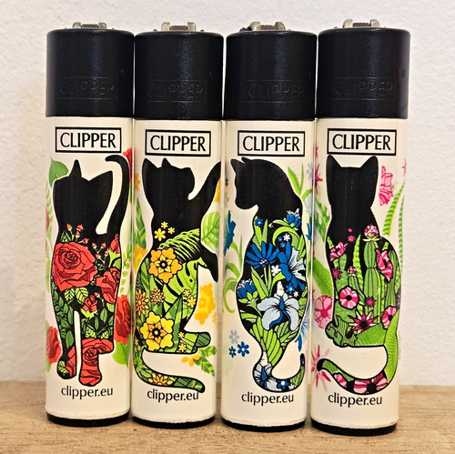 Clipper feuerzeuge 4er set - clipper,