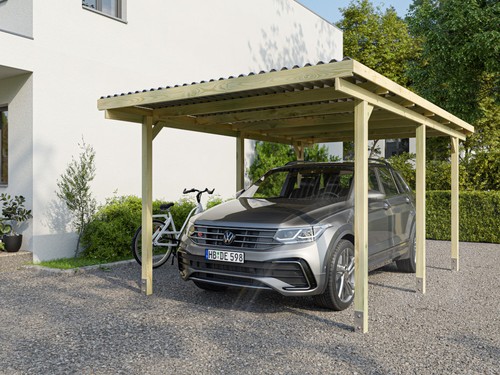 Holzcarport einzelcarport - holzcarport,