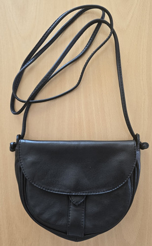Schwarze damen schultertasche - schwarze, damen-schultertasche