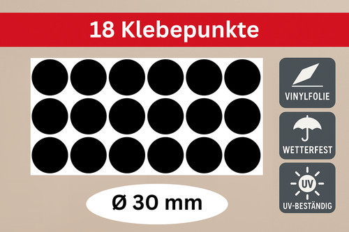 Klebepunkte mm - klebepunkte, 30