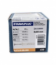 Rawlplug Hammerbefestigungen 8