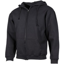 Kapuzenjacke schwarz S-4XL