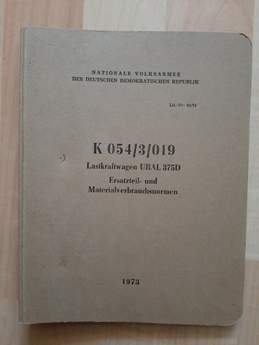 Nva vorschrift 054 019 - vorschrift, 054/3/019