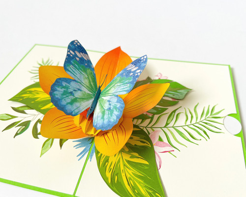 Geburtstagskarte pop - 3d,