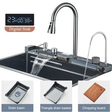 Grau Spülbecken Anzeige der