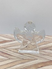 Vintage Christmas Angel Glass