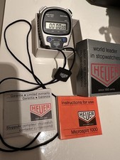Heuer Microsplit 1000 Stoppuhr