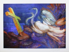 Ernst fuchs handsigniert - fuchs,