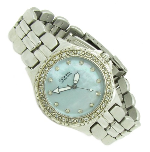 Fossil blue damen armbanduhr - damen,