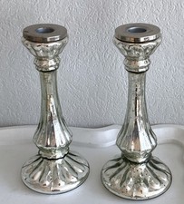 2 alte Kerzenleuchter