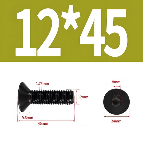 M12 din 7991 - 12.9, stahl