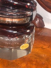 Vase Moser Böhmen 50er Jahre