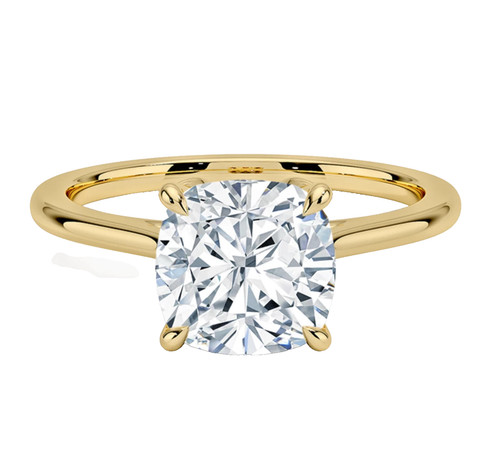 Verlobungsring 14k gelbgold - verlobungsring,