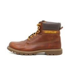 Caterpillar Damen P110963 Stiefel Braun Leder High Boots Arbeitsstiefel EU 41