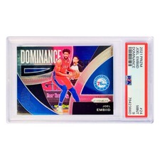 Joel Embiid PSA 9 Panini Prizm