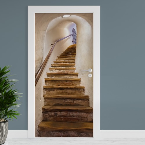 Türfolie treppe 90x200cm - "treppe",