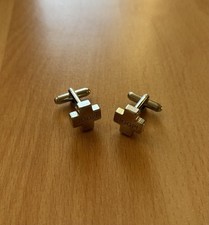 JOOP Manschettenknöpfe Kreuz Zeitlos