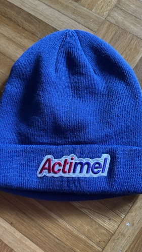 Actimel mütze blau - actimel,