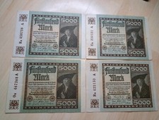 5000 Mark Reichsbanknote