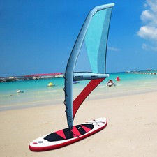 Inflatable windsurfing sail - inflatable,