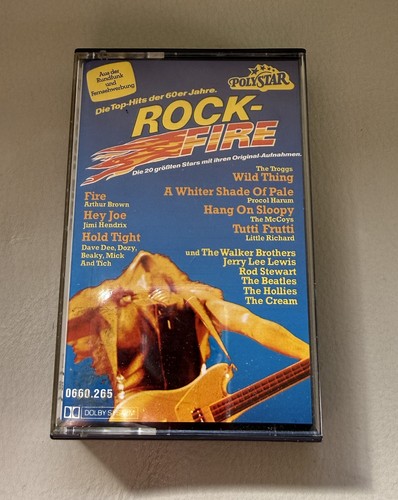 Rock fire kassette - fire,, mc,