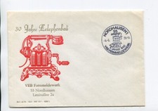 DDR Brief Nordhausen 9.6.78 Telephon Telefon VEB Fernmeldewerk