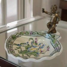 Schale porzellan bronze - schale,