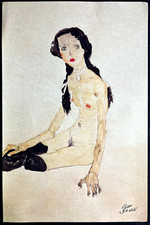 Egon Schiele Lithographie Ab