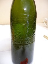 3756.   Alte Glasflasche