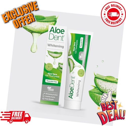 Aloe dent whitening - aloe, vera