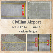1:144 Civilian Airport Display