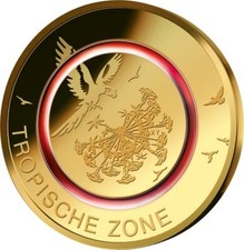 5 EURO MÜNZE - Tropische Zone