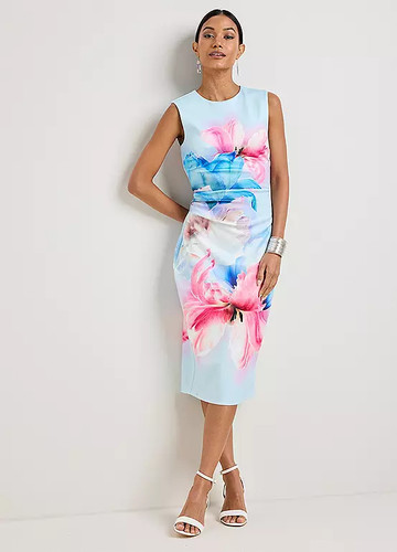 Kaleidoscope blau blumen scuba - blumen,