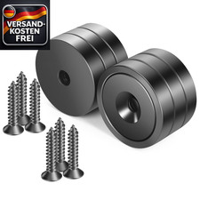 Magnete Mit Loch,50Kg Schwarz