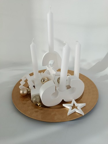 Großer adventskranz zahlen - großer,