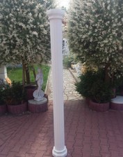 Säule komplett mit 8 eckigem