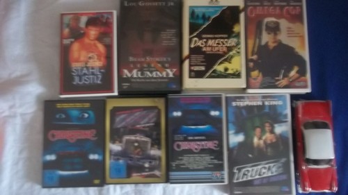 Verschiedene vhs und dvds - vhs, 2