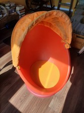 Ikea Lömsk Drehsessel Orange