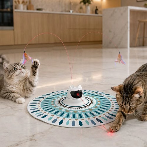 Katzenspielzeug 3in1