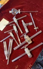 Laborglas , gemischt,Trichter