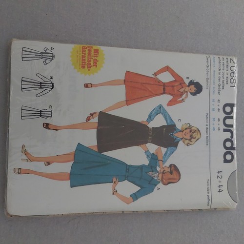 Burda 20681damen vintage - burda,