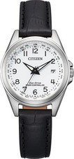 CITIZEN EC1180-14A Damen Eco-Drive Sports Solar Funk Armbanduhr 29 mm schwarz