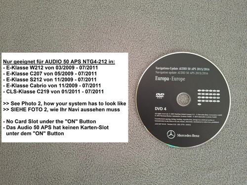 Mercedes navi dvd audio aps - navi, 50