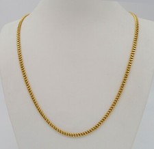 Panzerkette in 18 Kt/750 Gelbgold!