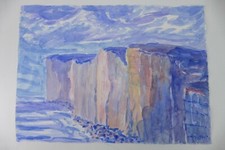 Wilhelm Klußmann Aquarell