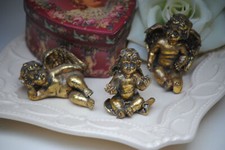 Goldiger Engel Antik Gold